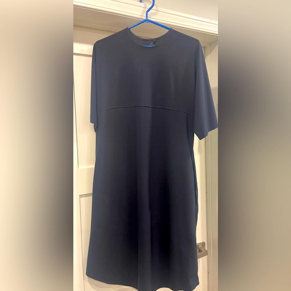 COS navy dress